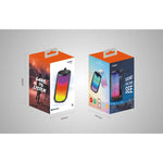Boxa portabila cu lumini colorate, Bluetooth, PLUSE5