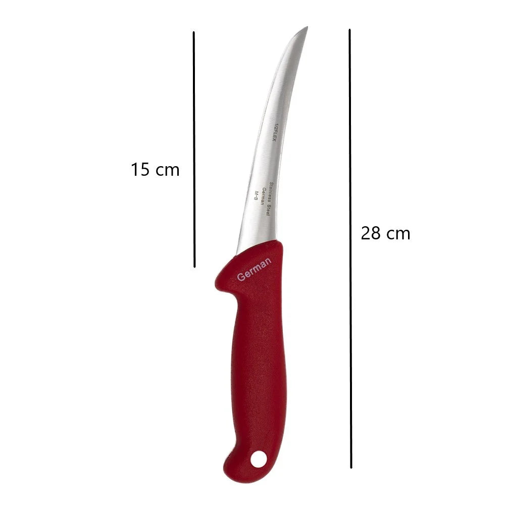 Set Profesional De Măcelărie, 8 Piese Premium + Aparat Ascuțit Cuțite CADOU