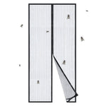 1+1 CADOU Plasa pentru Usa cu Inchidere Magnetica, Anti-Insecte, 210x100 cm