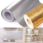 Set 2 x Folie de aluminiu autoadeziva 60 x 300 cm
