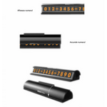 Pachet Parasolar pliabil tip umbrela pentru parbrizul masinii + Placuta numar telefon parcare, pentru parbriz CADOU