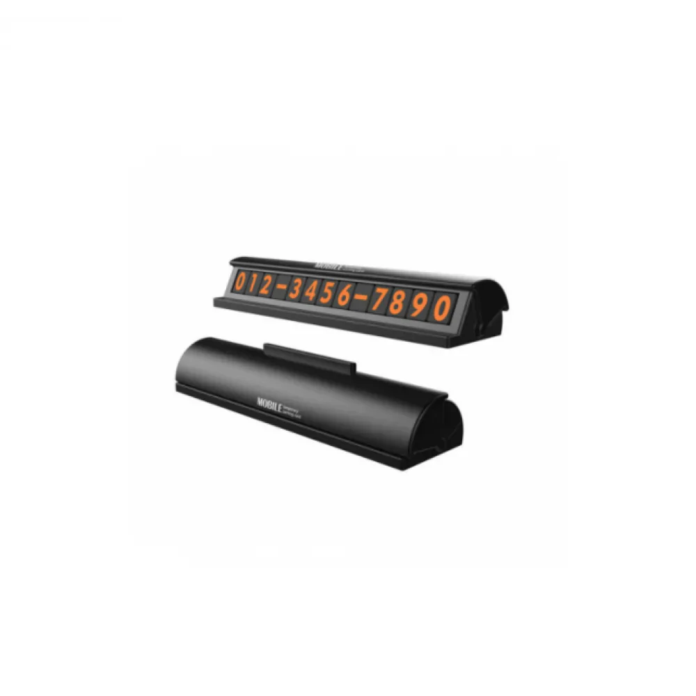 Pachet Parasolar pliabil tip umbrela pentru parbrizul masinii + Placuta numar telefon parcare, pentru parbriz CADOU