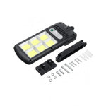 Set 5 X Proiector solar 6 celule, 30W, cu senzor de miscare, sistem prindere inclus