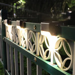 Set Lampi Solare pentru Trepte sau Terase, Senzor de Lumina