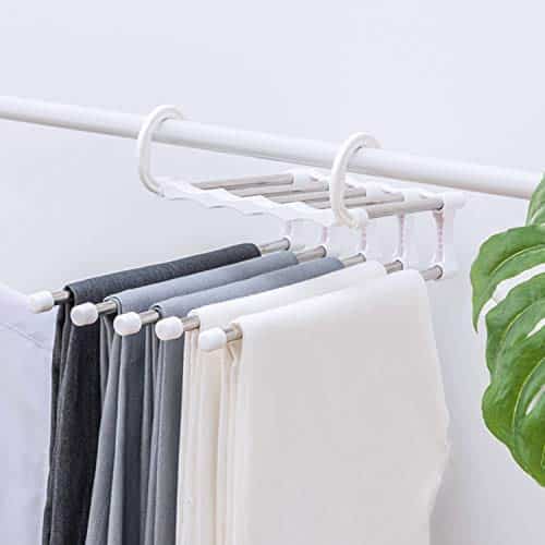 1+1 CADOU Umeras organizator pliabil pentru 5 perechi pantaloni